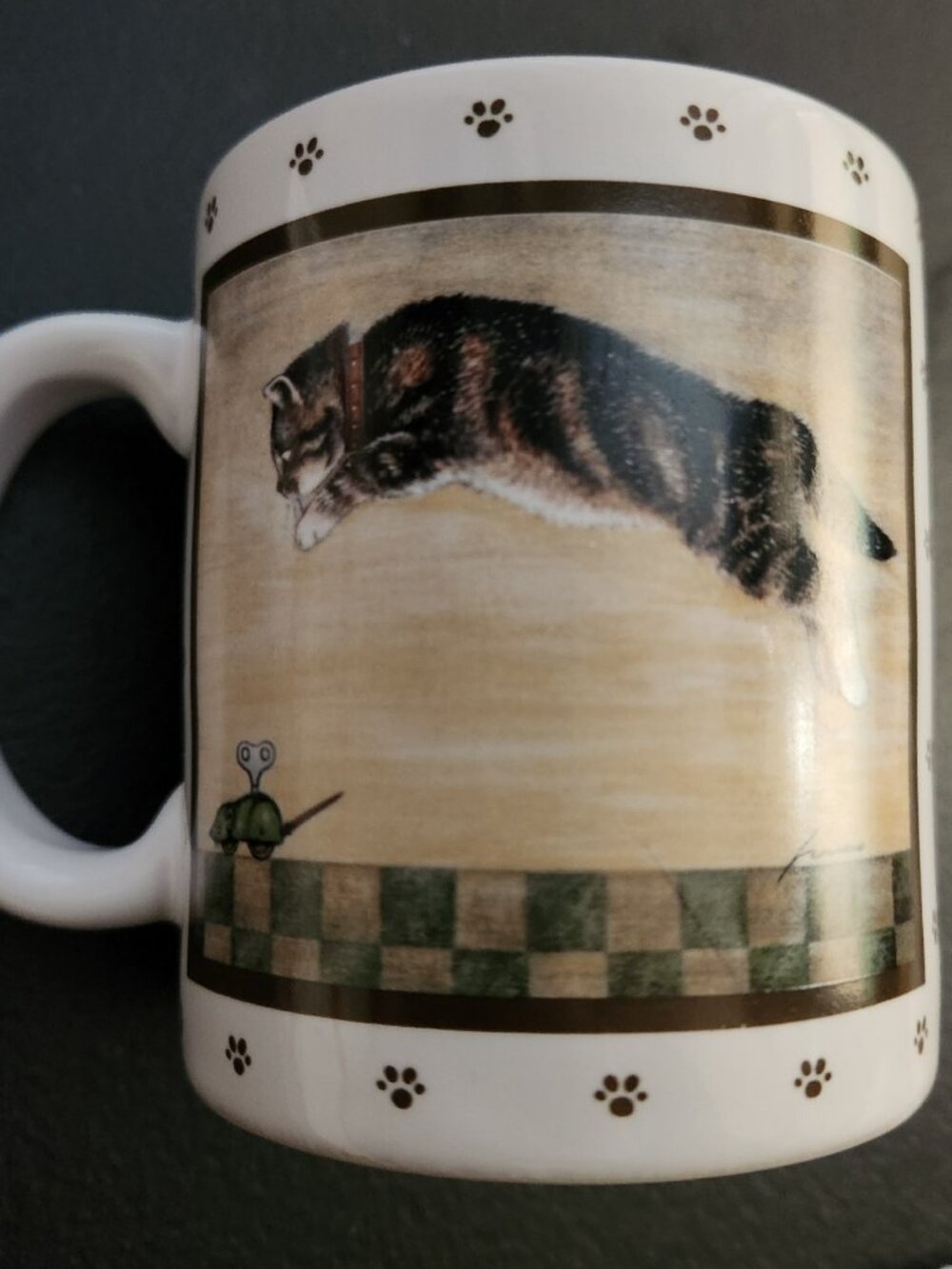 🐾 Vintage 1986 Lowell Herrero for Vandor Cat Mug 🐾